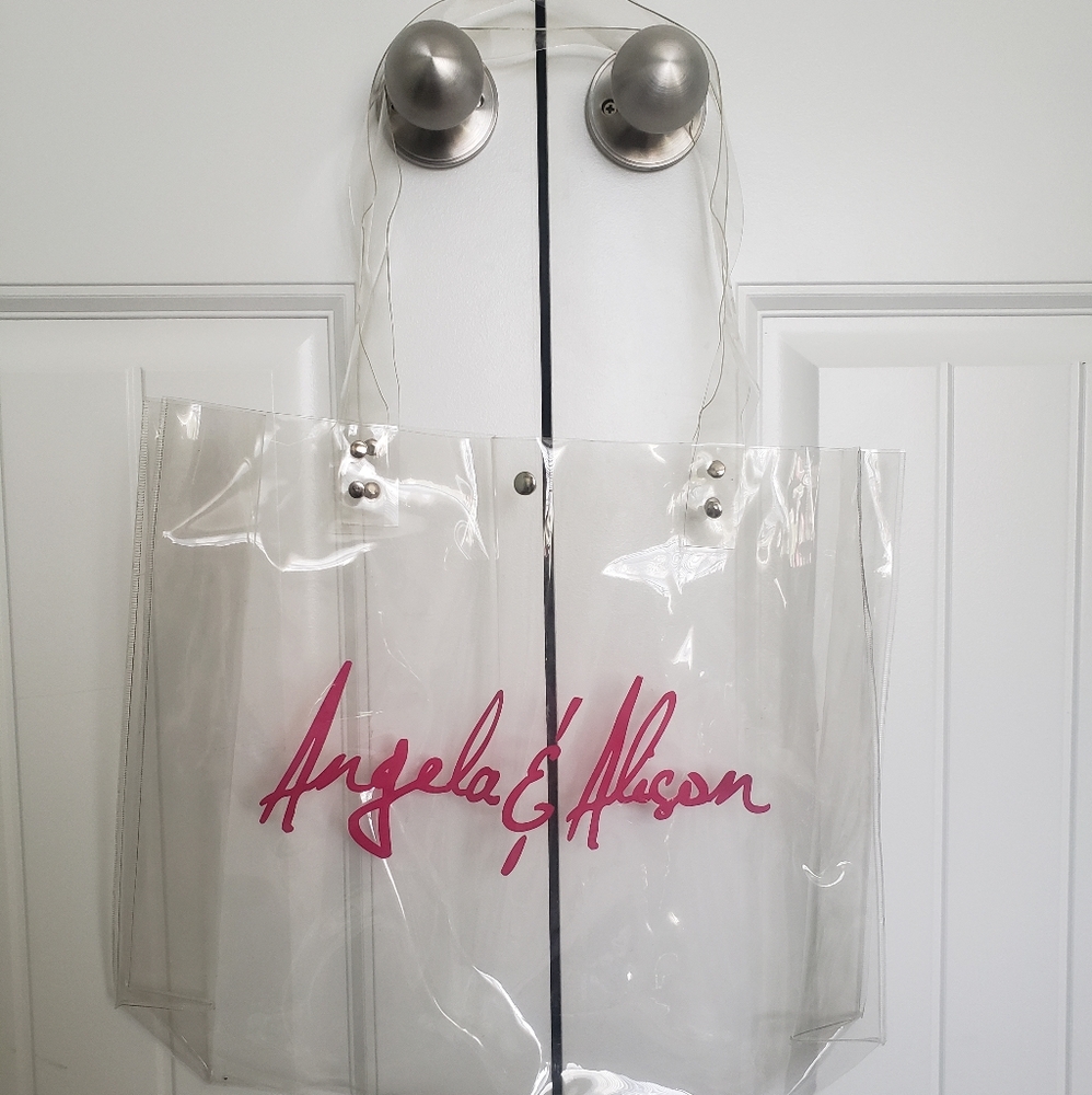 Angela & Alison clear tote